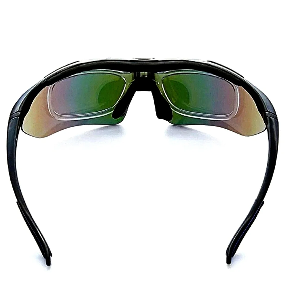 5 In 1 Lens Wrap Sunglasses Sporty Athletics Men And Women's Sunglasses - Picture 5 of 11